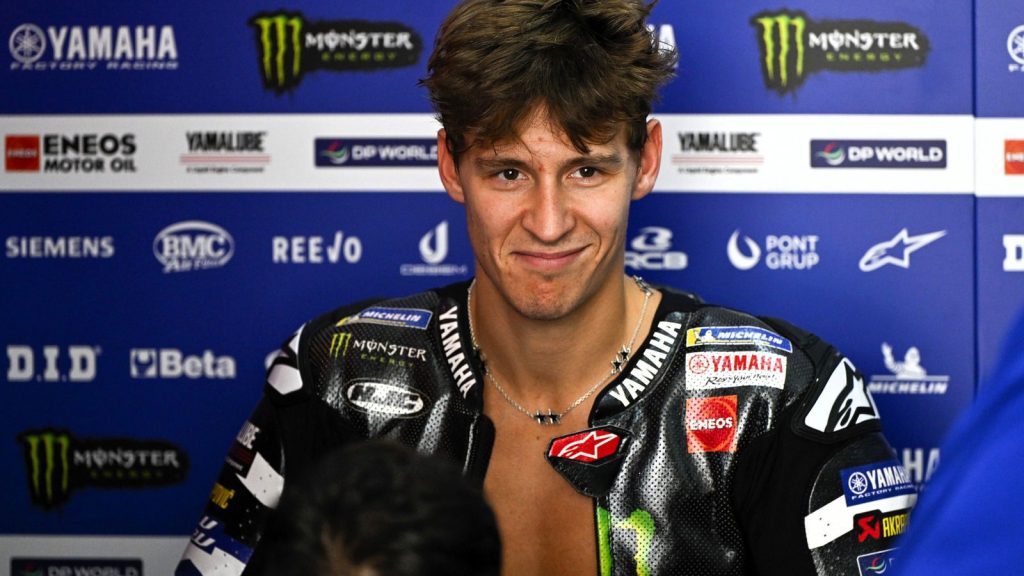 Fabio quartararo expresses concerns over yamaha v4 developments