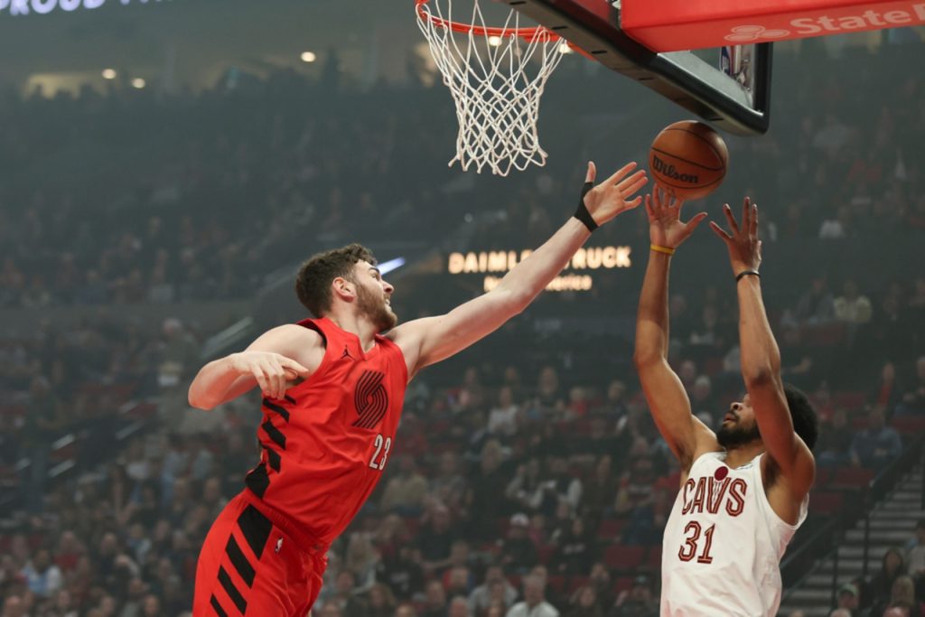 Jarrett Allen Shines in Cavs’ Dominant Victory Over Trail Blazers Jarrett allen shines in cavs' dominant victory over trail blazers