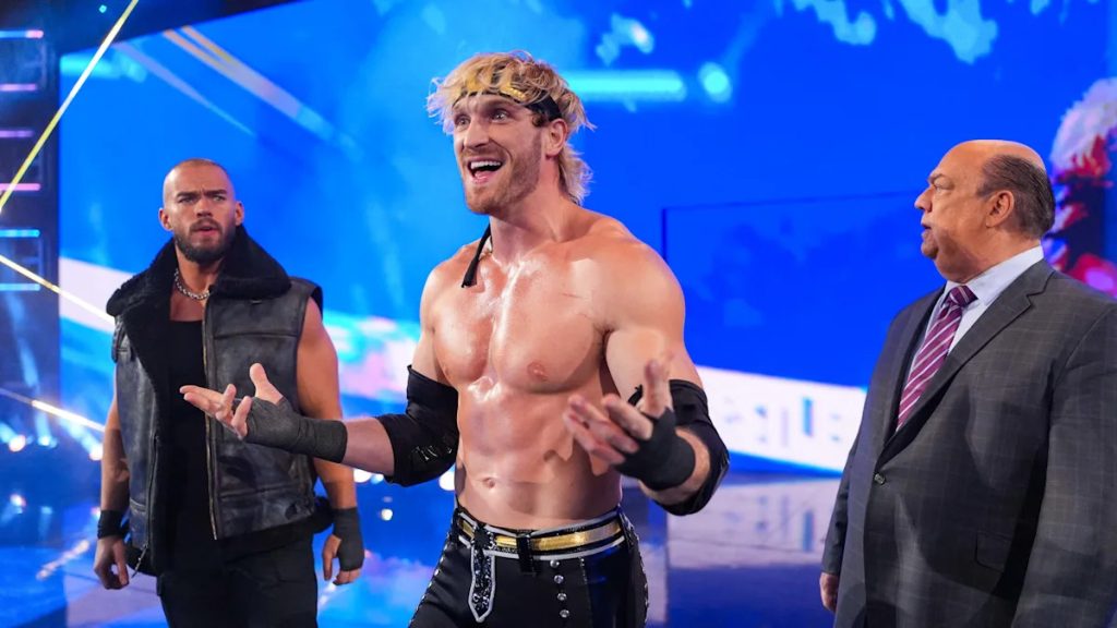 Logan Paul Steps In as Masked Mystery Unveiled on SmackDown Logan paul steps in as masked mystery unveiled on smackdown