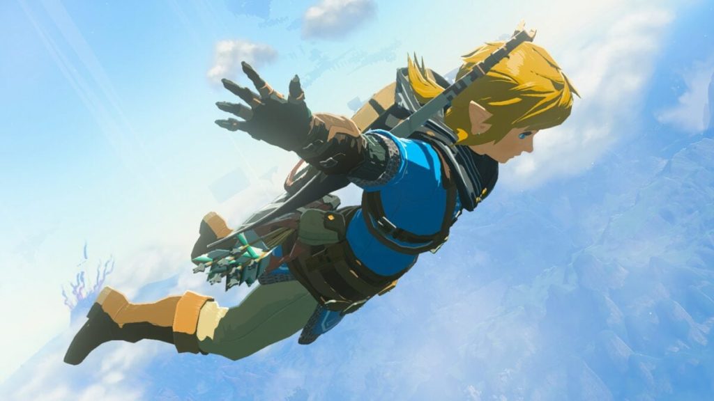 Zelda on the brink of a sci fi transformation