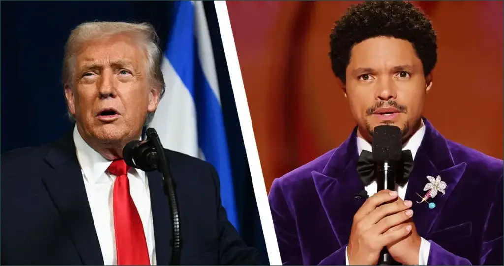 Can trump take legal action against trevor noah for a