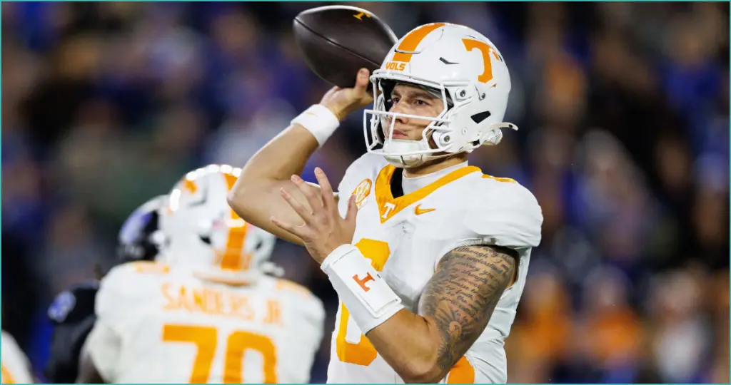 Joey aguilar secures 2026 roster spot at tennessee amid lawsuit