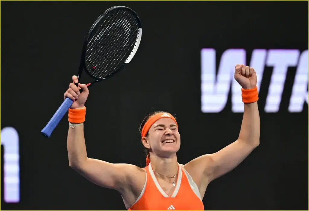 Karolína muchová captures first wta 1000 title at qatar open