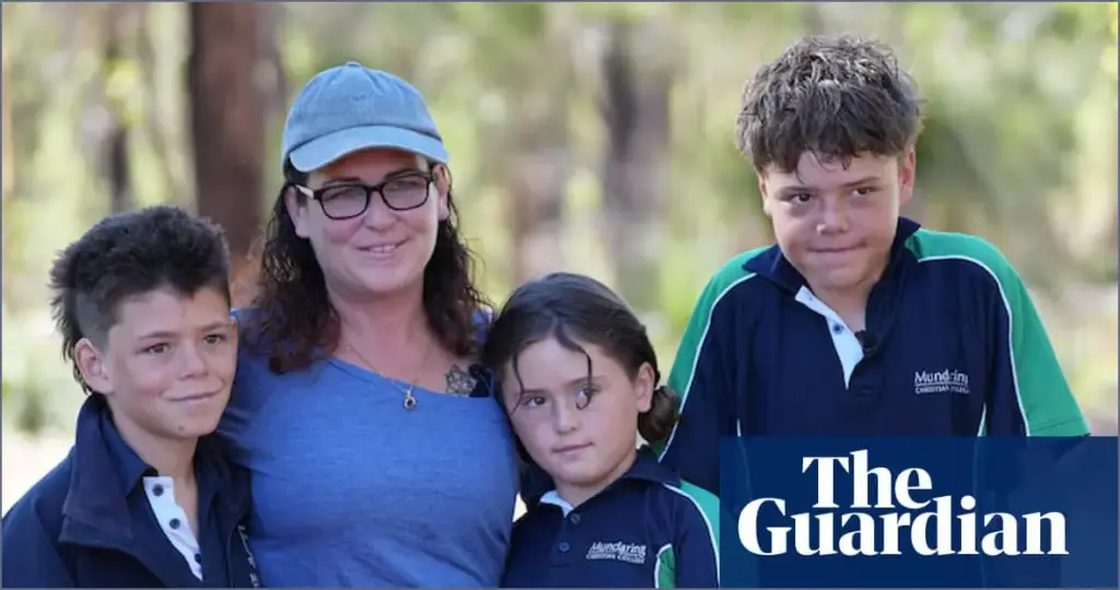 Mother's heartfelt decision: son swims four hours to save family