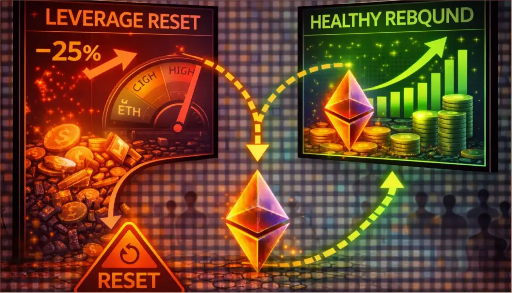 Path to recovery: how ethereum's leverage reset sets the stage