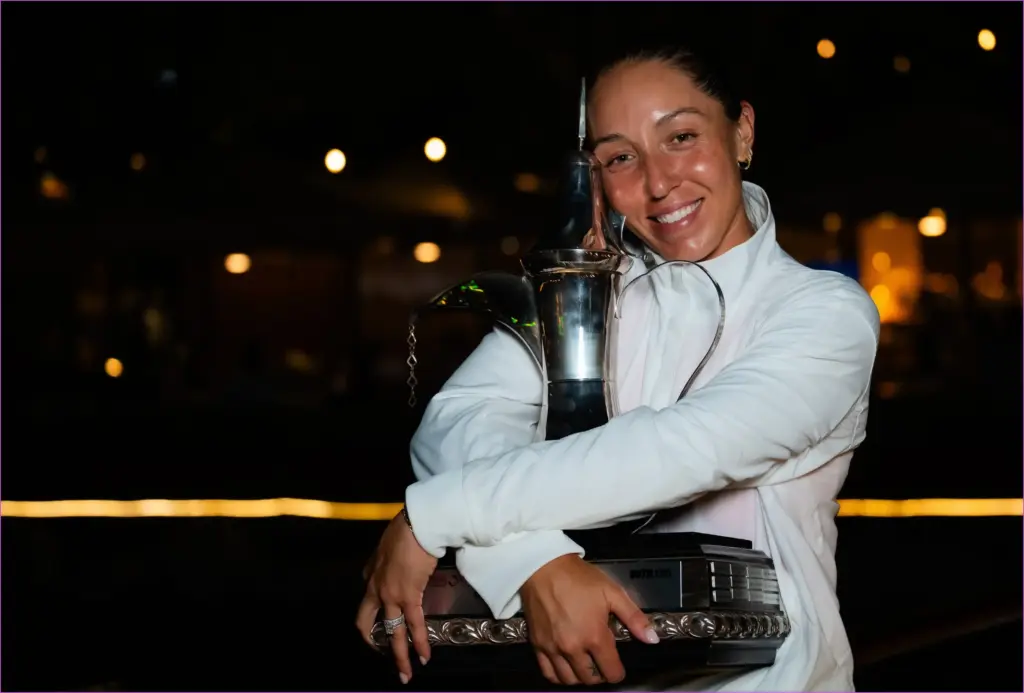 The rise of dubai champion jessica pegula