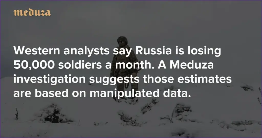 Western analysts warn of 50,000 russian soldier losses monthly amid