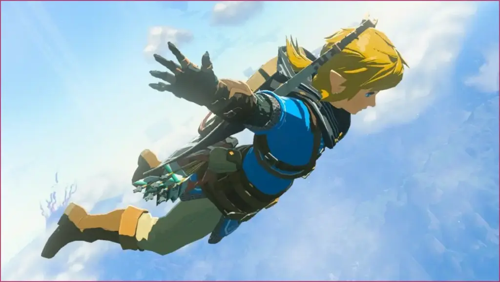 Zelda on the brink of a sci fi transformation