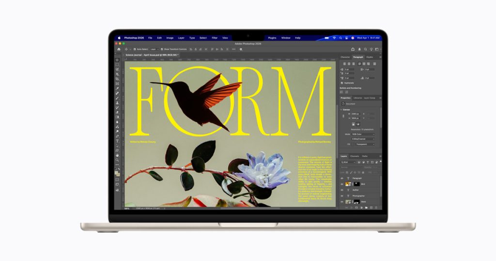 Apple unveils the latest macbook air featuring m5 chip