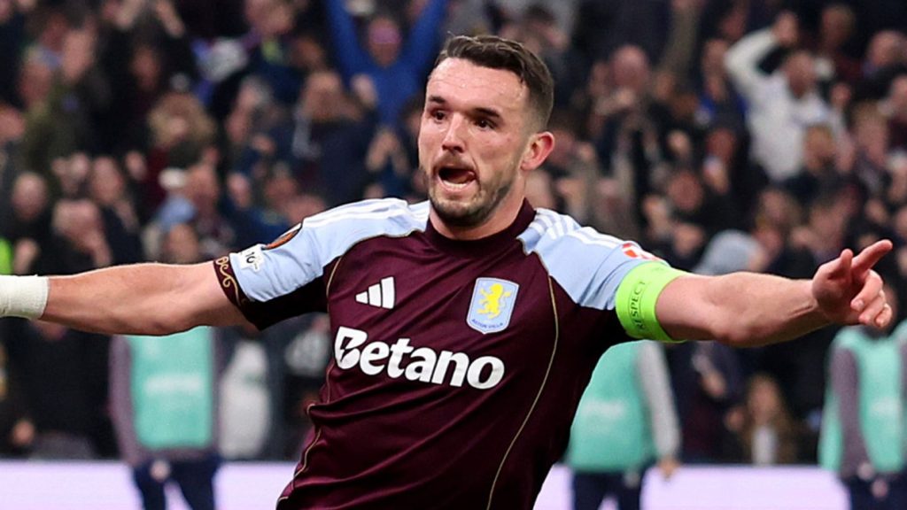 Aston villa advances to europa league quarter finals with mcginn and