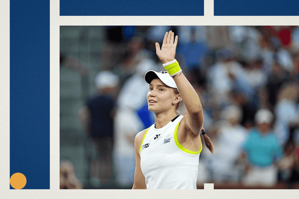 Rybakina climbs to no. 2, ousting Świątek in indian wells