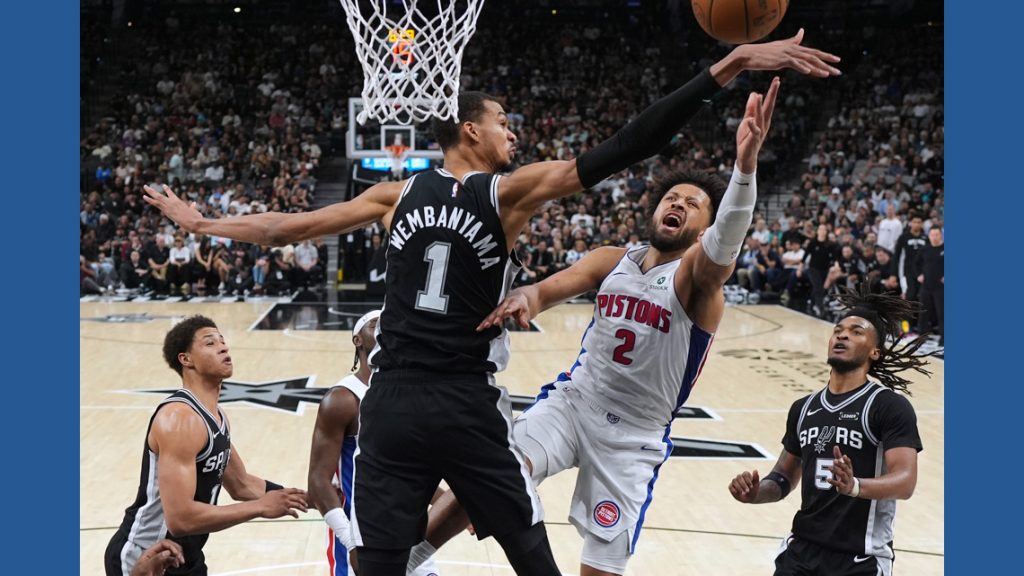 Wembanyama shines with 38 points in spurs victory over pistons