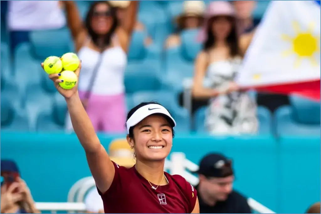 Alex eala: a tennis star's journey begins at the miami