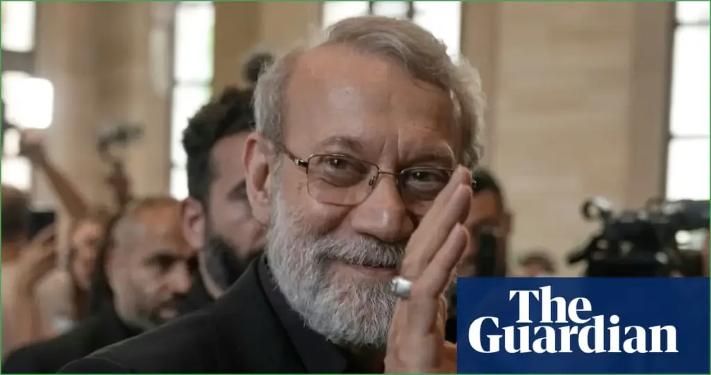 Ali larijani's passing: a greater loss for iran than khamenei