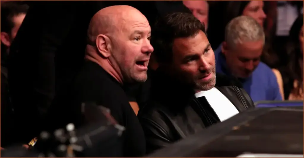 Eddie hearn hints at ufc signings and takes on dana