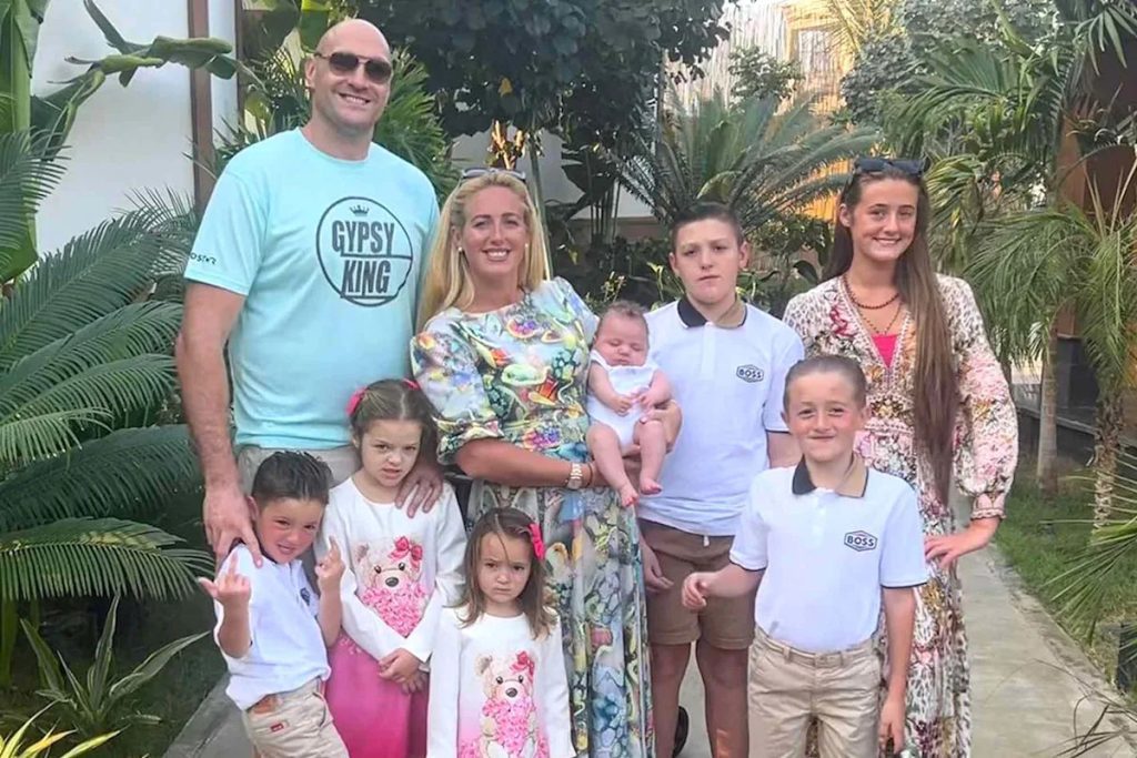Discover tyson fury's 7 wonderful kids and their unique names