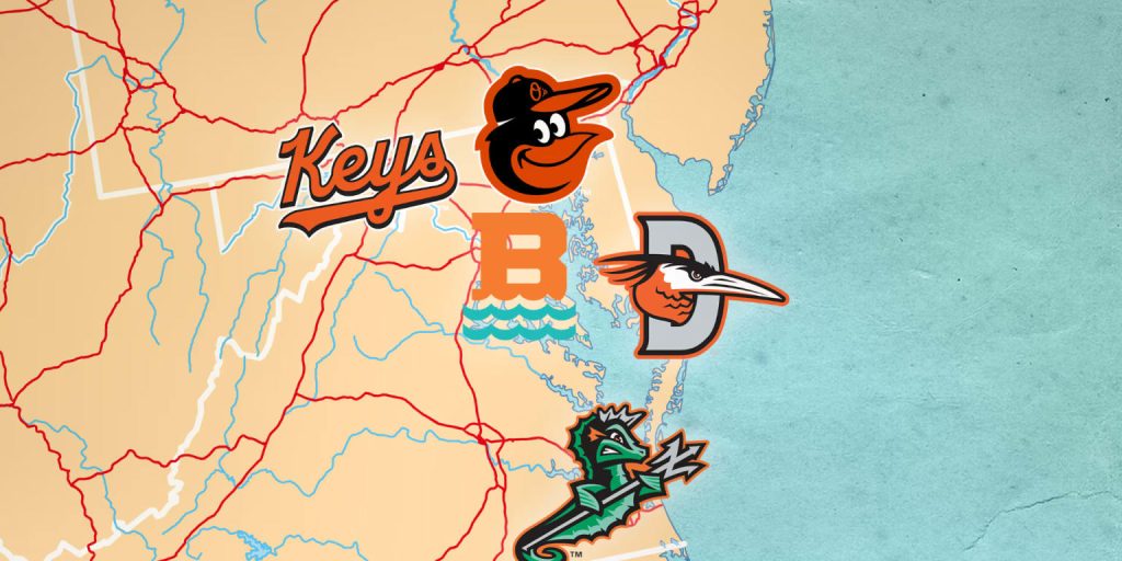 Explore every baltimore orioles minor league team in just one