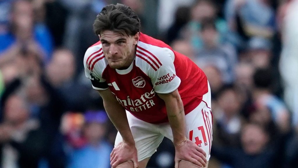 Guardiola praises declan rice’s thoughts on premier league title race