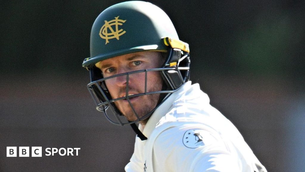 Somerset and nottinghamshire end in stalemate at county championship