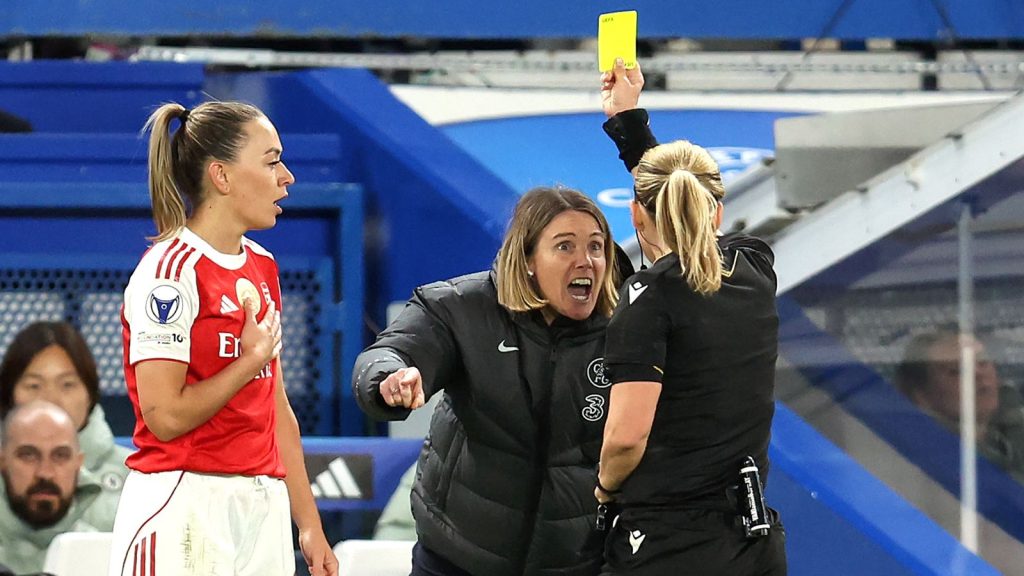 Sonia bompastor expresses frustration over var decision in chelsea arsenal clash