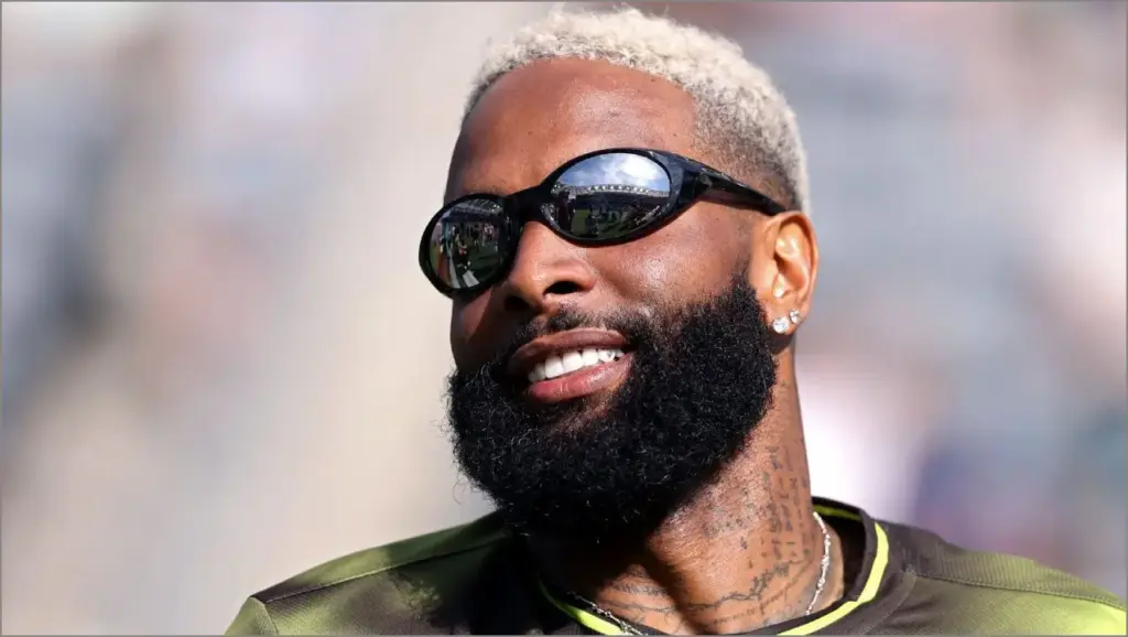 Beckham jr. connects with harbaugh and giants at nfl meetings
