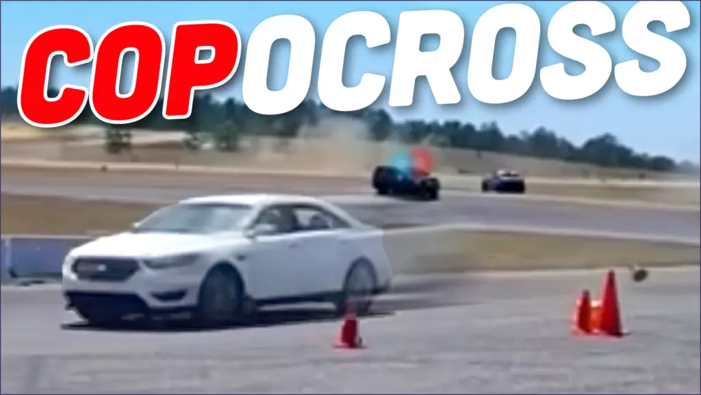 Police Pursuit Takes Over Race Course in Wild Chase Police pursuit takes over race course in wild chase