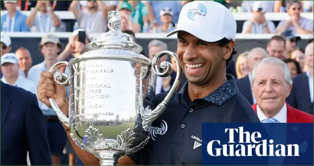 Aaron rai makes history as first english golfer to win