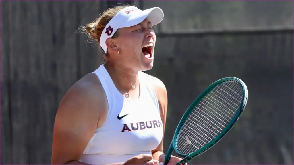Auburn tigers triumph over no. 10 lsu in ncaa tennis