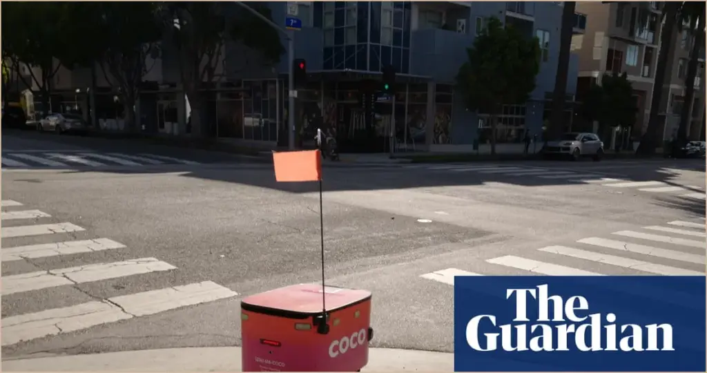 Delivery robots divide la residents with mixed feelings