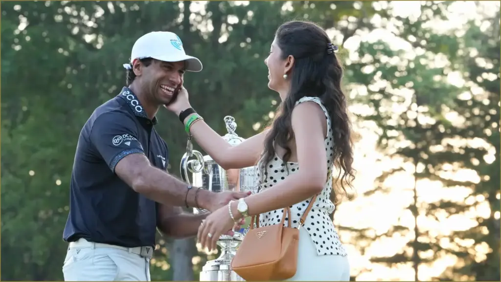 Endless transformations for pga champion aaron rai and his wife