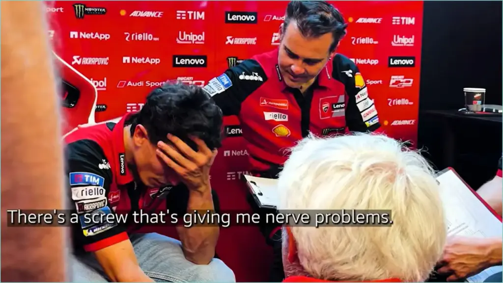 Marc marquez's emotional confession: racing with one and a half