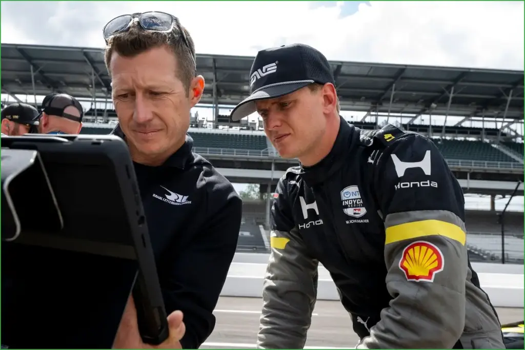 Mick schumacher astonishes indycar experts with quick oval advancements