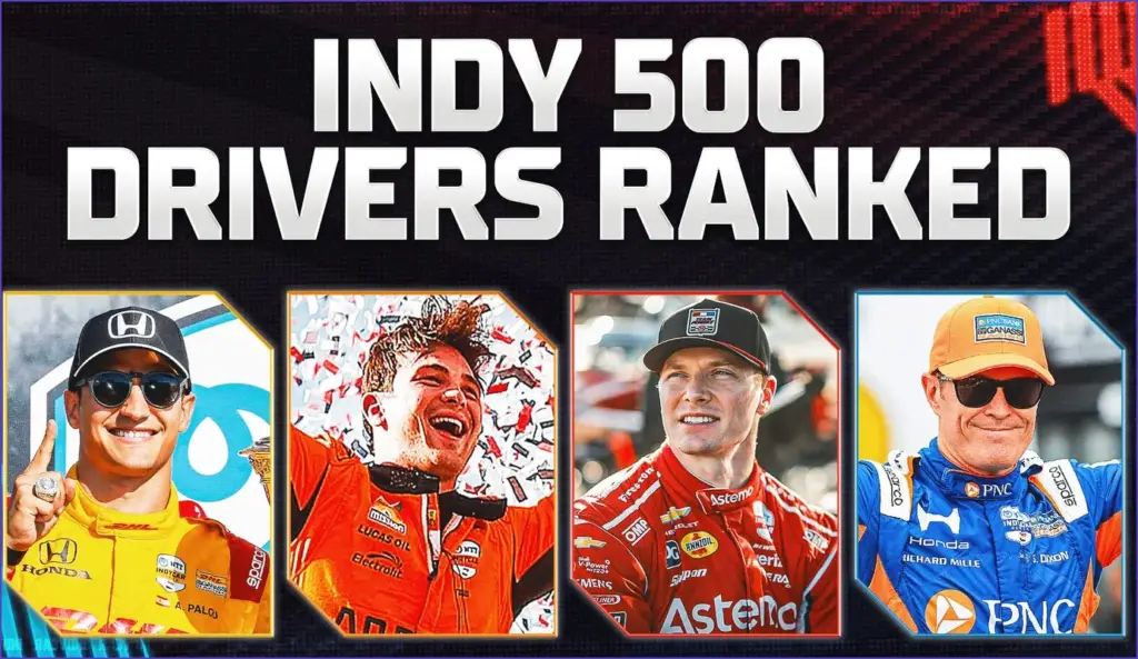 Ranking the indy 500 field from sting ray to palou: