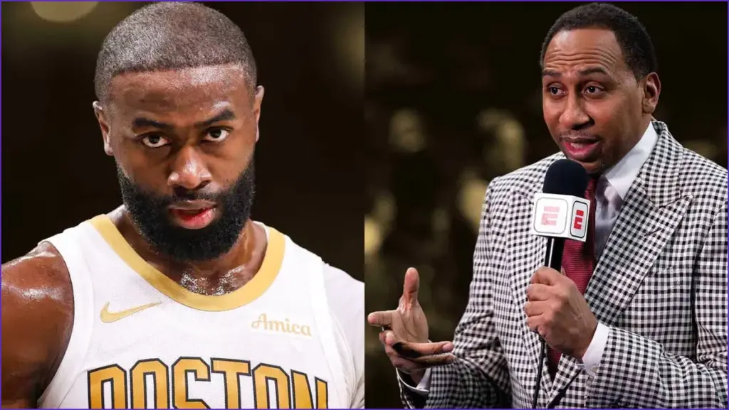 Stephen a. smith urges jaylen brown to upgrade his streaming