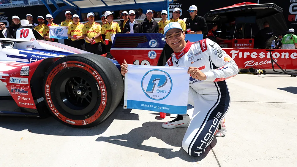 Alex Palou en pole position au Grand Prix de Detroit Alex palou claims third consecutive pole position in detroit