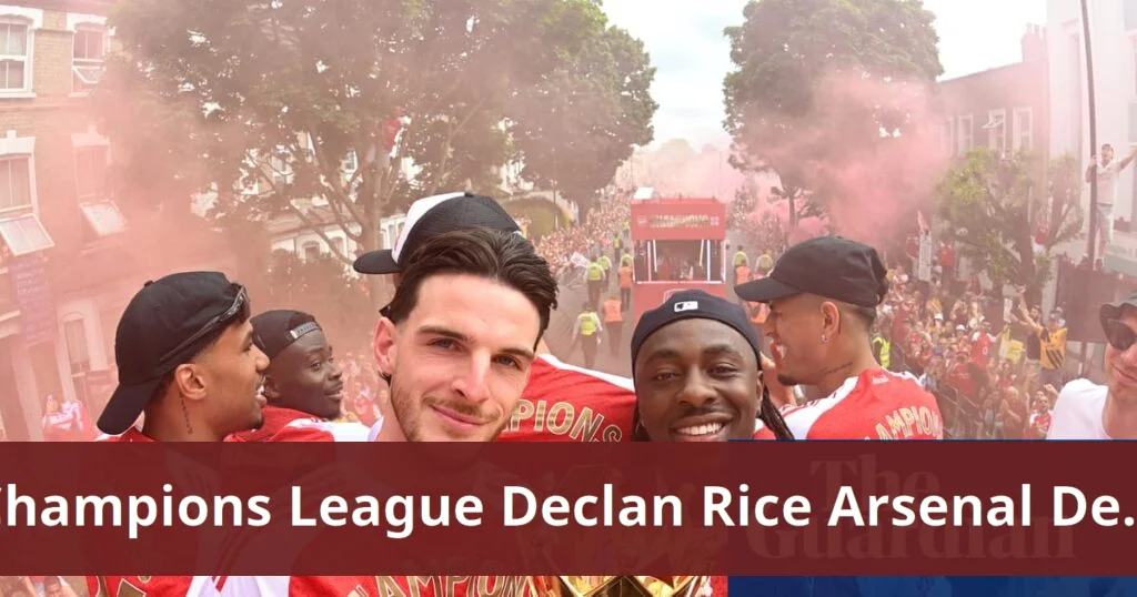 Declan rice commits to arsenal’s pursuit of more success