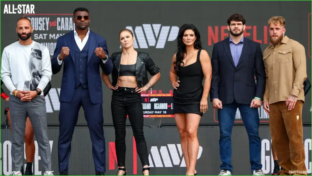 Epic showdown: ronda rousey vs gina carano at mvp mma