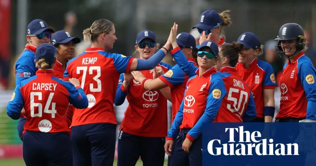 Freya Kemp helps England level series against India in women’s cricket Freya kemp helps england level series against india in women's