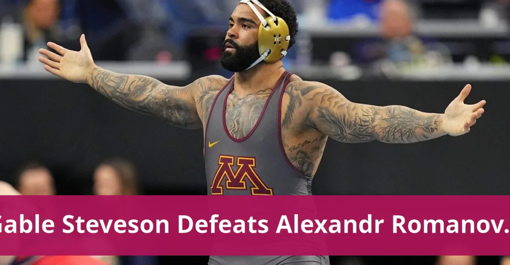 Gable steveson defeats alexandr romanov in raf 9 live blog