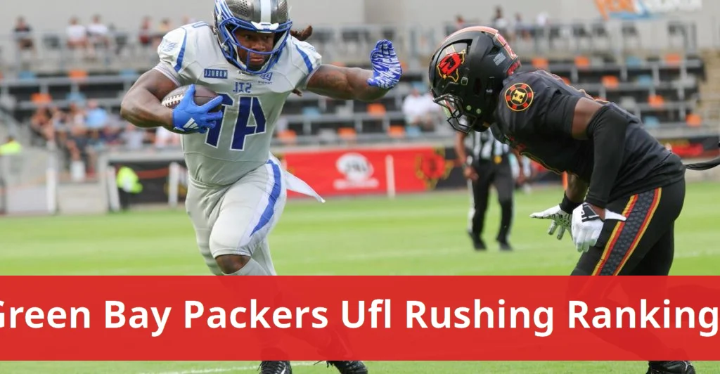 Former packers lead rankings among ufl rushers