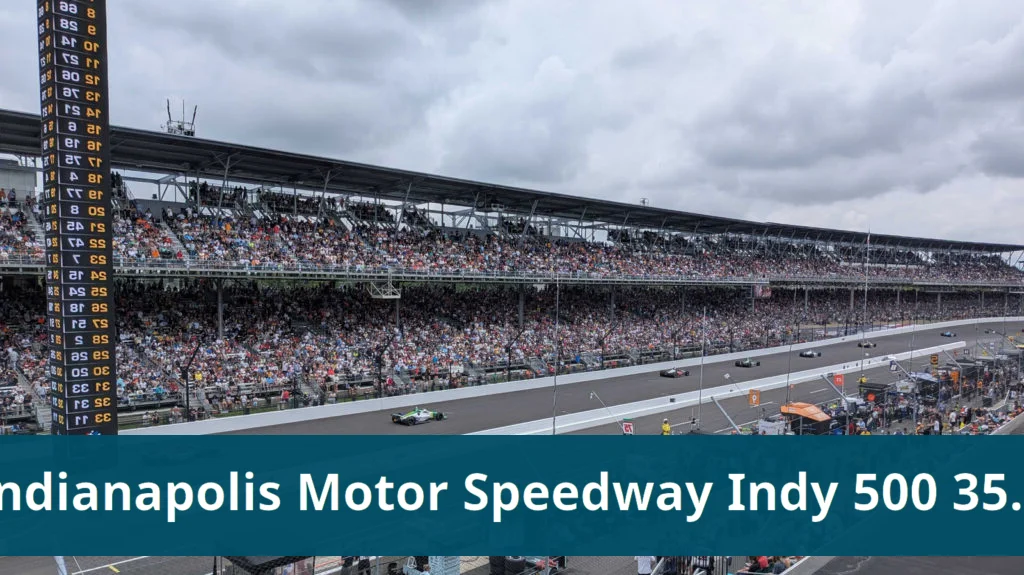 Indy 500 attracts over 350,000 fans amid less chaotic races