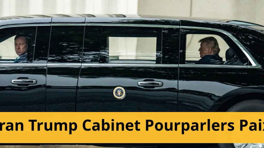 Trump assembles cabinet to forge peace agreement