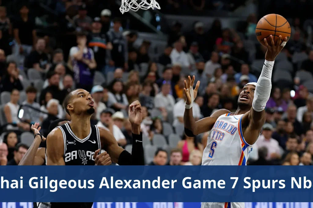 Shai gilgeous alexander trusts preparation before game 7 against spurs