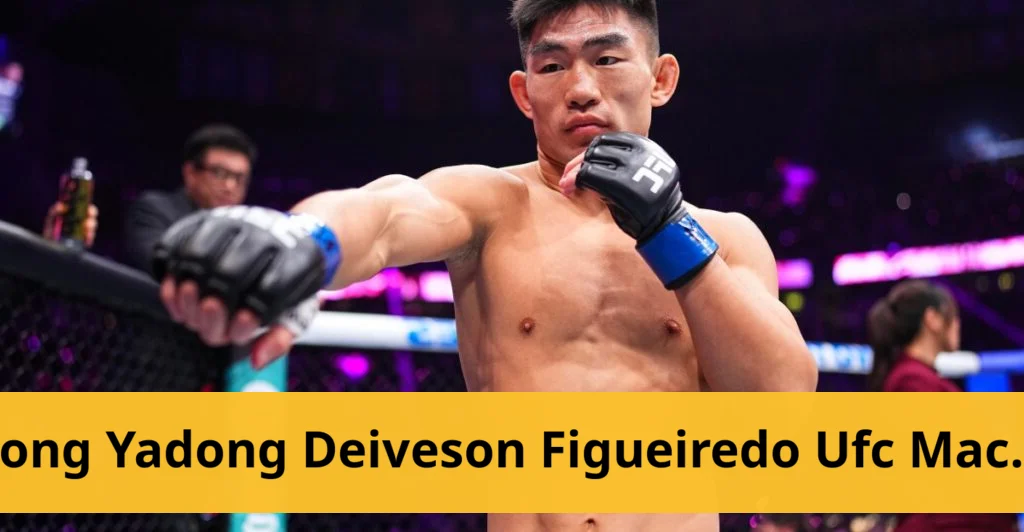 Song yadong, deiveson figueiredo face off at ufc macau with