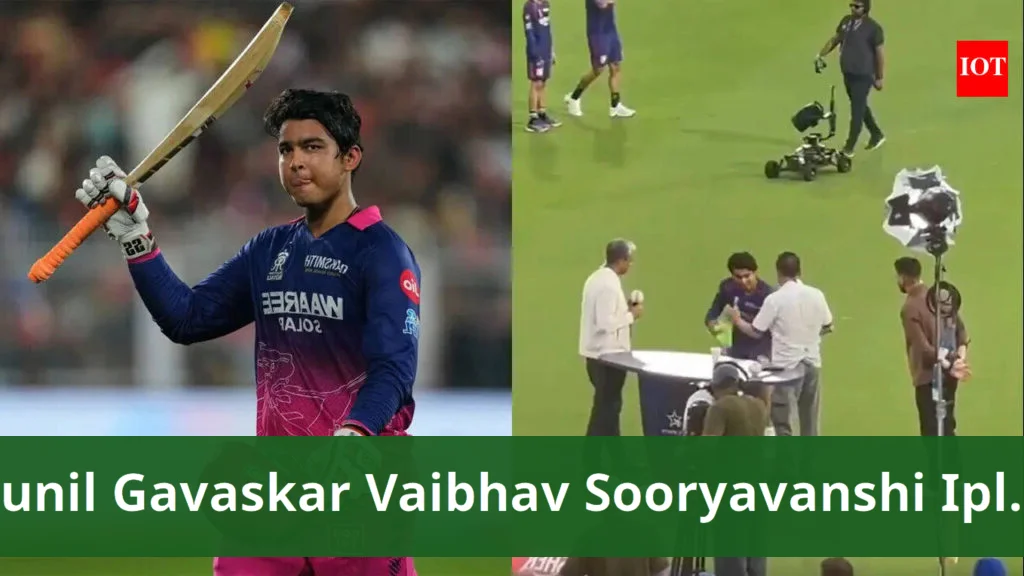 Sunil gavaskar shares three word message to vaibhav sooryavanshi