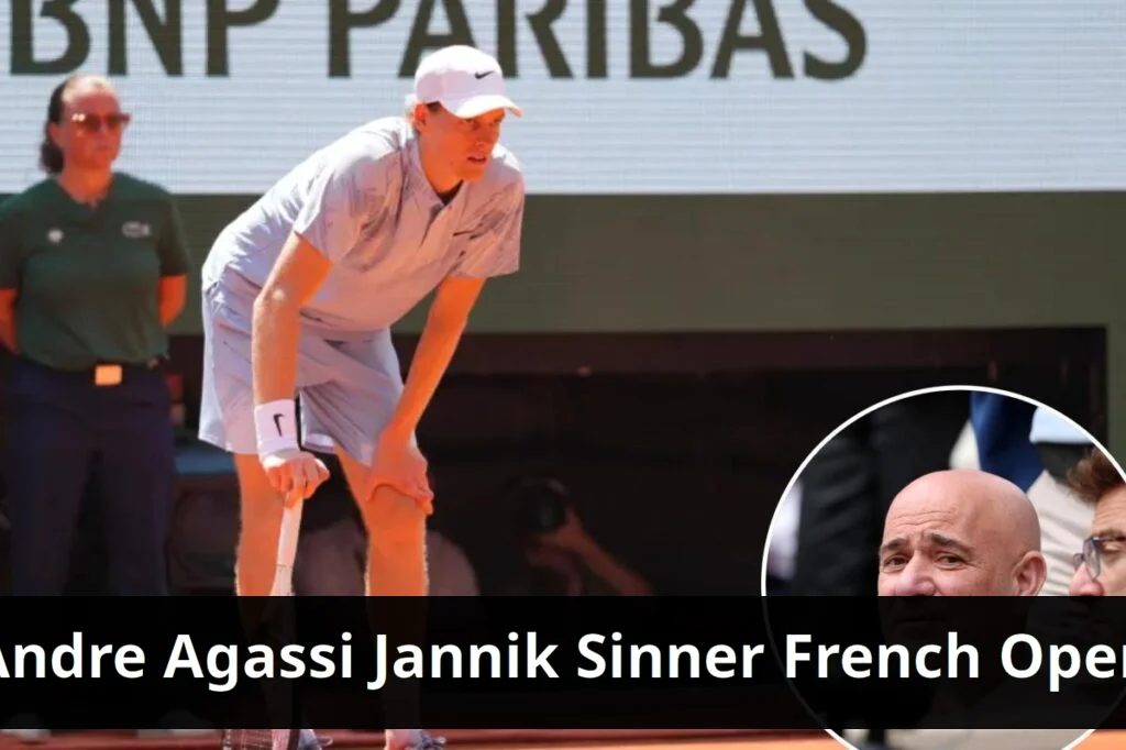 Andre agassi criticizes jannik sinner following french open exit