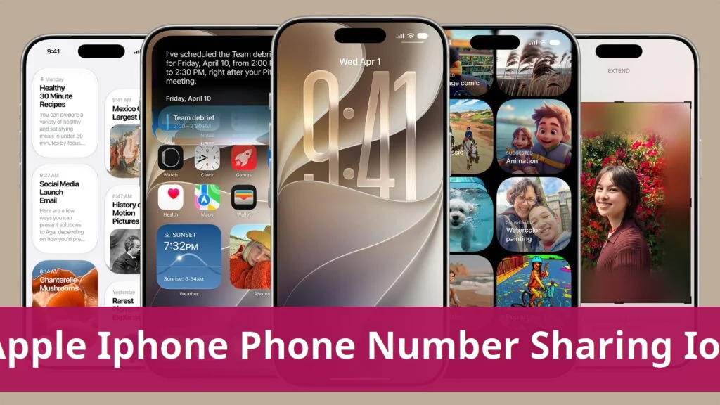 Ios 17 introduces phone number sharing on two iphones and