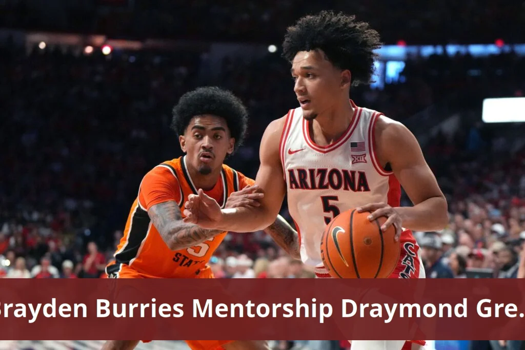 Brayden burries seeks mentorship from warriors’ draymond green