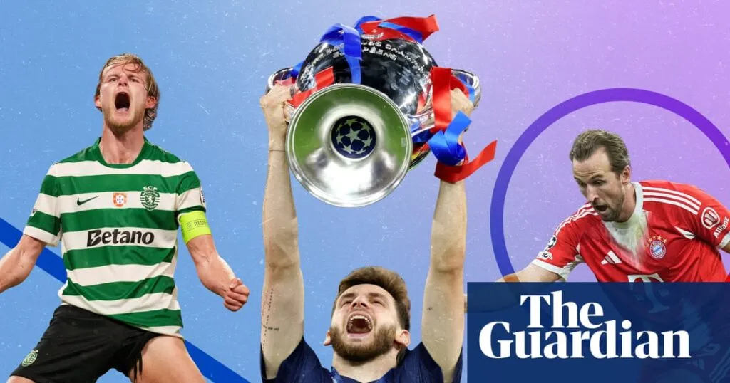 L’équipe de la saison de la Ligue des champions inclut Lamine Yamal et Harry Kane Champions league team of the season features lamine yamal and