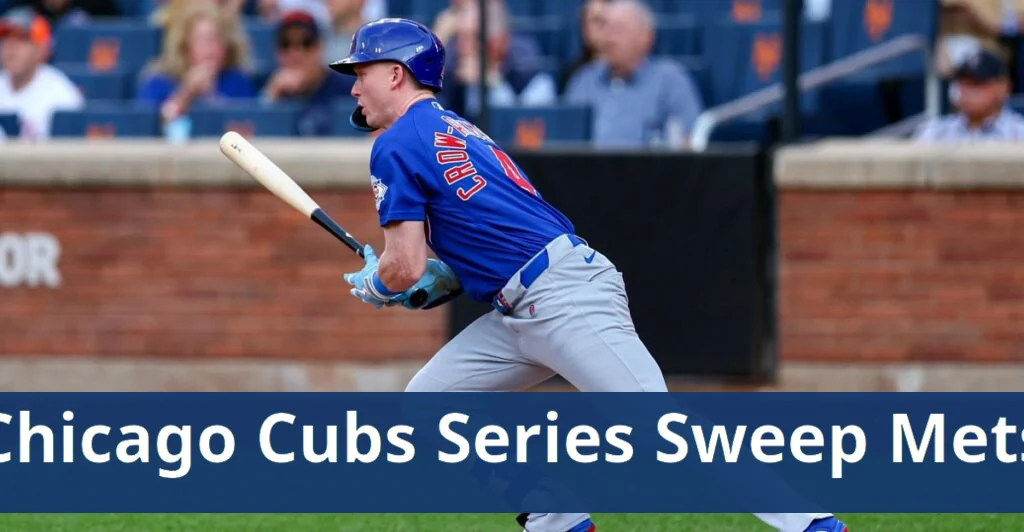 Cubs complete series sweep over mets with crow armstrong's double